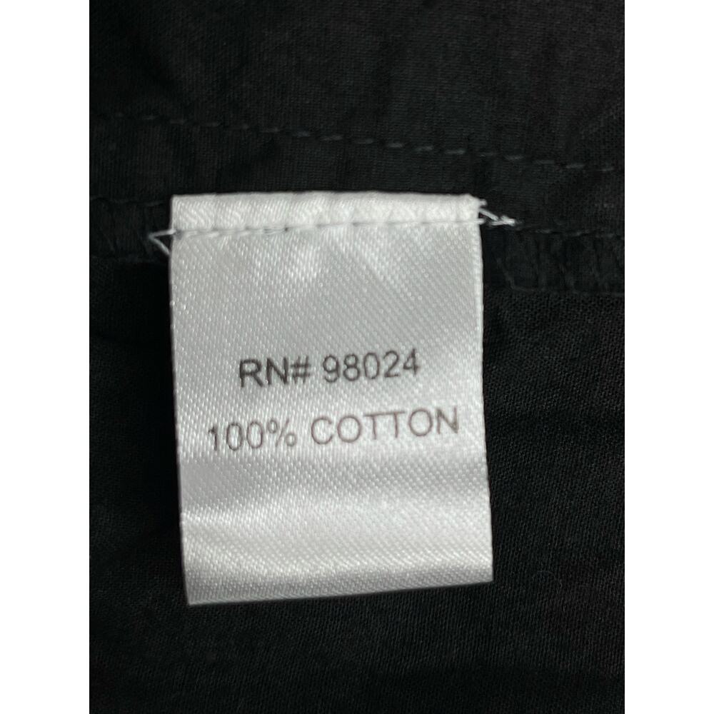 House of Harlow 1960 Ruffled cotton wrap mini dress black size S - Picture 10 of 11